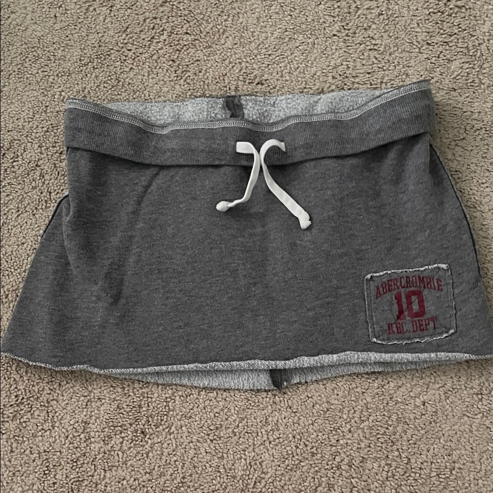 Abercrombie & Fitch Heather Gray Skirt